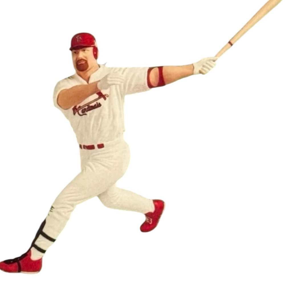Hallmark Keepsake Mark McGwire 1998 Home Run King Christmas Ornament